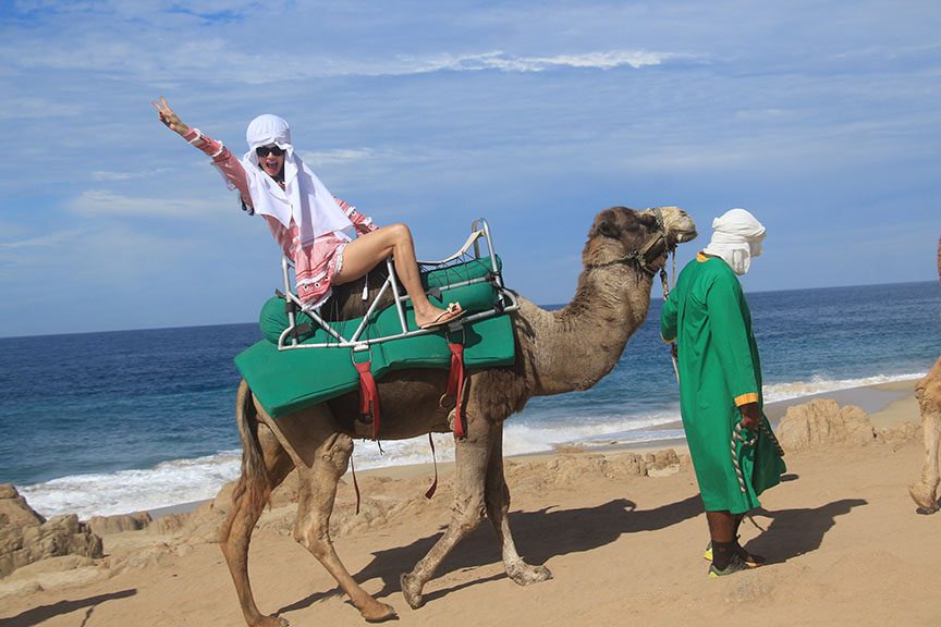 Camel Ride on the Beach